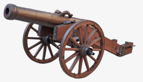 Cannon On Large Wheels - Cannon No Wheels Png, Transparent Png, Free Download