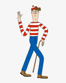 Zombie Waldo Png Clipart Clip Art Freeuse Download - Where's Waldo Transparent Background, Png Download, Free Download