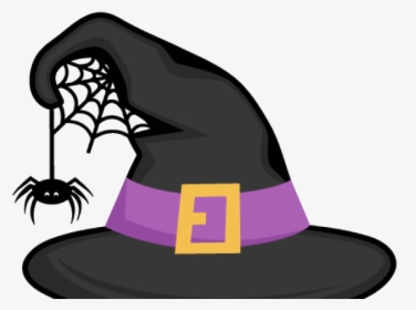 Cartoon Witch Hat - Halloween Witch Hat Clipart, HD Png Download, Free Download