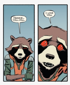 Rocket Loves Frankie images Are From Rocket Raccoon - Cartoon, HD Png Download, Free Download