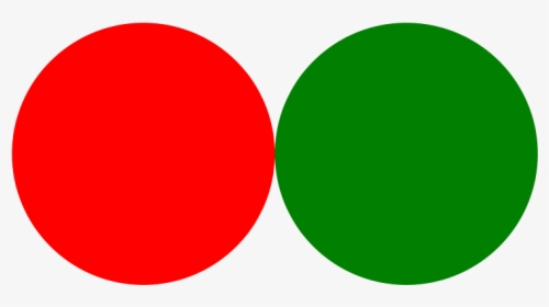 Circle Clipart Green Circle - 緑 と 赤 色, HD Png Download, Free Download