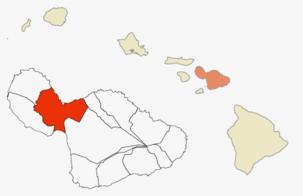 Historic Mokus Of Maui Map - Honuaula Maui, HD Png Download, Free Download