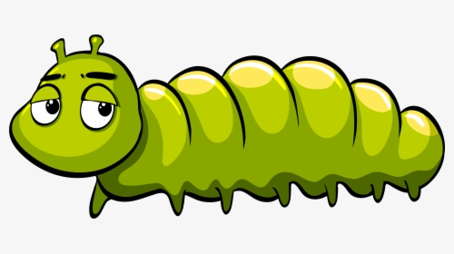 Royalty-free Caterpillar Illustration - Green Caterpillar Cartoon Png, Transparent Png, Free Download