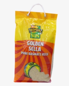 Tropical Sun Golden Sella Basmati Rice 5kg - Bread, HD Png Download, Free Download