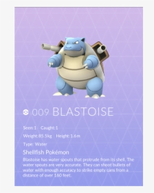 Blastoise Pokedex Entry, HD Png Download, Free Download