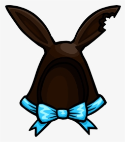 Donkey Ears Png - White Bunny Head Club Penguin Rewritten, Transparent Png, Free Download