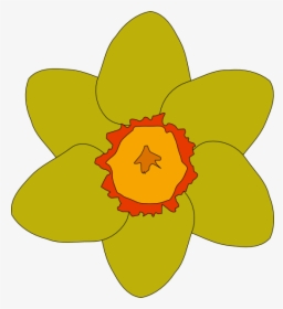 Yellow Flower Svg Clip Arts - Flower Clip Art, HD Png Download, Free Download
