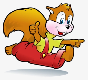 Rodent-2023320 960 720 - Cartoon Squirrel Running Png, Transparent Png, Free Download