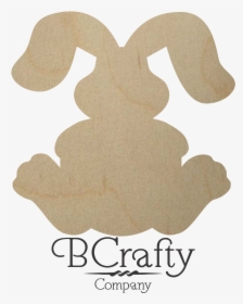 Wooden Bunny Shapes - Easter Wood Cutouts, HD Png Download, Free Download