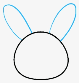 How To Draw Bunny - Rabbit, HD Png Download, Free Download