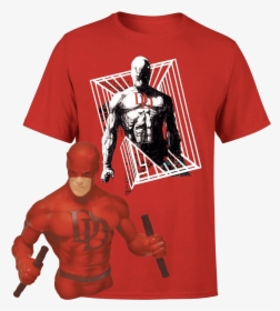 Daredevil Bust And T-shirt Bundle - Wario Pocket, HD Png Download, Free Download