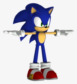 Sonic Unleashed Sonic Model, HD Png Download, Free Download