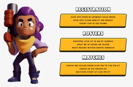 Brawl Stars Shelly Png, Transparent Png, Free Download