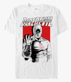 Marvel Daredevil Sketch T-shirt - Justice League, HD Png Download, Free Download
