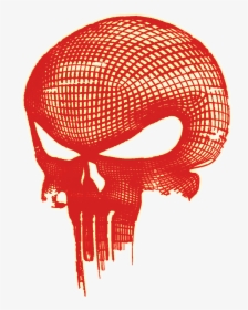 The Punisher Glowing Skull Png Logo - Punisher Logo Png Hd, Transparent Png, Free Download