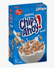 Box Chips Not New - Chocolate Chip Cookie Cereal Chips Ahoy, HD Png Download, Free Download