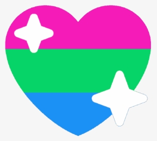 Discord Poly Pride Heart Emojis, HD Png Download, Free Download