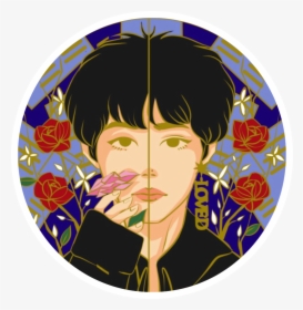 Image Of Taehyung Set - Circle, HD Png Download, Free Download