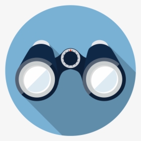 Search Engines Like Google And Youtube Are Tailoring - Binoculars Illustration Png, Transparent Png, Free Download