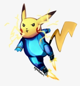 Pikachu Clipart Suit - Pikachu Zero Suit Samus, HD Png Download, Free Download