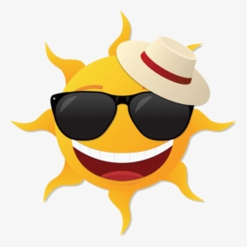 Transparent Clipart Of Sun - Cartoon Sun With Sunglasses Transparent, HD Png Download, Free Download