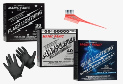 Manic Panic 30 Volume Flash Lightning Bleach , Png - Manic Panic Hair Bleach, Transparent Png, Free Download