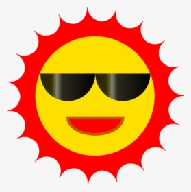 Sun Wearing Sunglasses Free, HD Png Download, Free Download