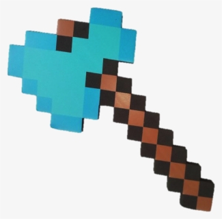 Diamond Axe - Minecraft Toys, HD Png Download, Free Download