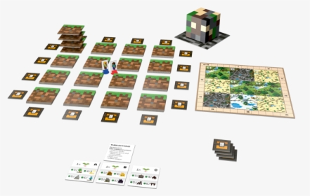 Minecraft Builders And Biomes Board Game, HD Png Download, Free Download