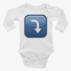 Emoji Baby Long Sleeve One Piece, HD Png Download, Free Download