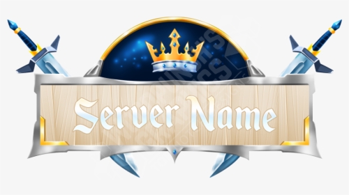 Minecraft Server Logo Template - Logo Minecraft Server Edit, HD Png Download, Free Download