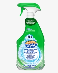 Scrubbing Bubbles Bathroom Cleaner Mildew Stain Remover - Scrubbing Bubbles Bathroom Cleaner, HD Png Download, Free Download