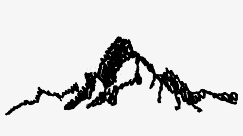 Simple Mountain Drawing, HD Png Download, Free Download