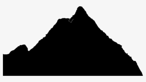 Mountain Silhouette - Silhouette, HD Png Download, Free Download