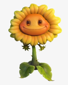 Transparent Garden Plants Png - Plants Vs Zombies Gw2 Sunflower, Png Download, Free Download