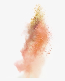 Explosion Dust Purple - Transparent Background Smoke Effect Orange, HD Png Download, Free Download