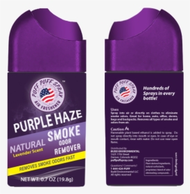 Purple Haze Smoke Remover - Bottle, HD Png Download, Free Download