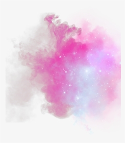 Stickers Cloud Smoke Pink Glitter - Transparent Pink Clouds Png, Png Download, Free Download