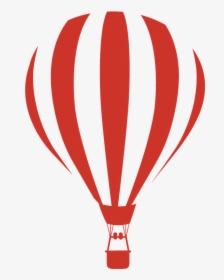 Hot Air Balloon, Balloon, Red, Balloon Flight - Hot Air Balloon Line Art, HD Png Download, Free Download