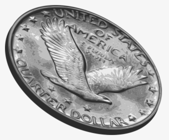 Quarter, Coin Flip, Flip, Chance, Money, Gamble - Quarter Flip Transparent, HD Png Download, Free Download