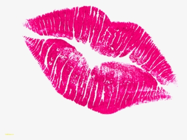 Labios Rosas Png - Transparent Background Kiss Lips Png, Png Download, Free Download