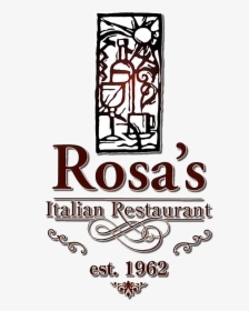 Eat Local - Rosa's Italian Restaurant Visalia, HD Png Download, Free Download
