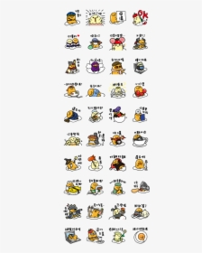 Gudetama New Life Stickers Line Sticker Gif & Png Pack - Weiwei Sanrio, Transparent Png, Free Download