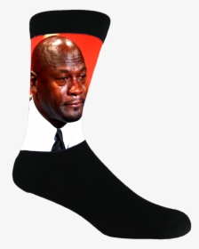 Kazoo Kid Png - Crying Jordan Meme Socks, Transparent Png, Free Download
