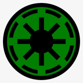 Symbol - Star Wars Republic Symbol, HD Png Download, Free Download