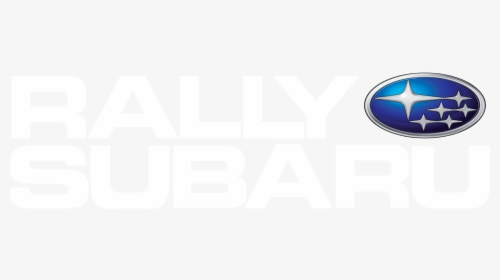 The Rally Subaru Logo With Letters In White, HD Png Download, Free Download