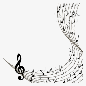Musical Note Staff - Transparent Music Notes Vector, HD Png Download ...