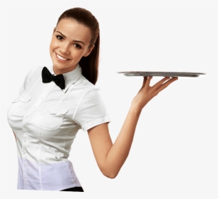 Waiting-staff - Waitress Png, Transparent Png, Free Download