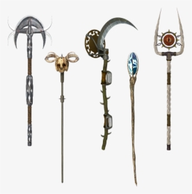 Scepter, Staff, Stave, Wand, Par, Cane, Magic, Magical - Scepter Vs Staff, HD Png Download, Free Download