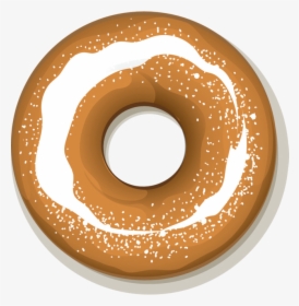 Donut Cartoon Clipart Bagel Image And Transparent Png - Cartoon Donut Png, Png Download, Free Download